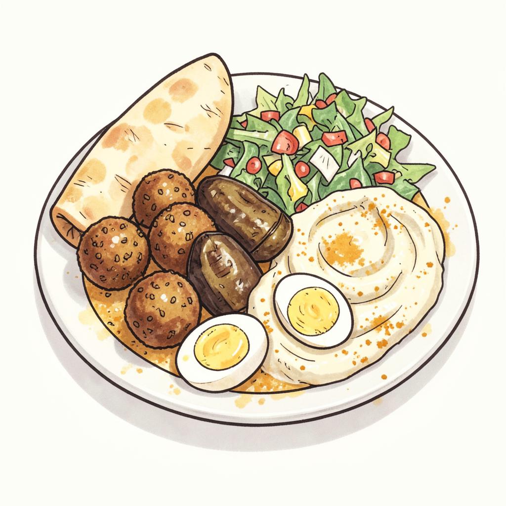 פלאפל וסביח
